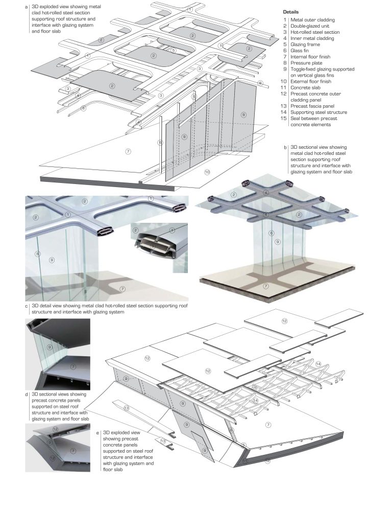 (MCO_01_146) Exoskeleton facades of complex geometry