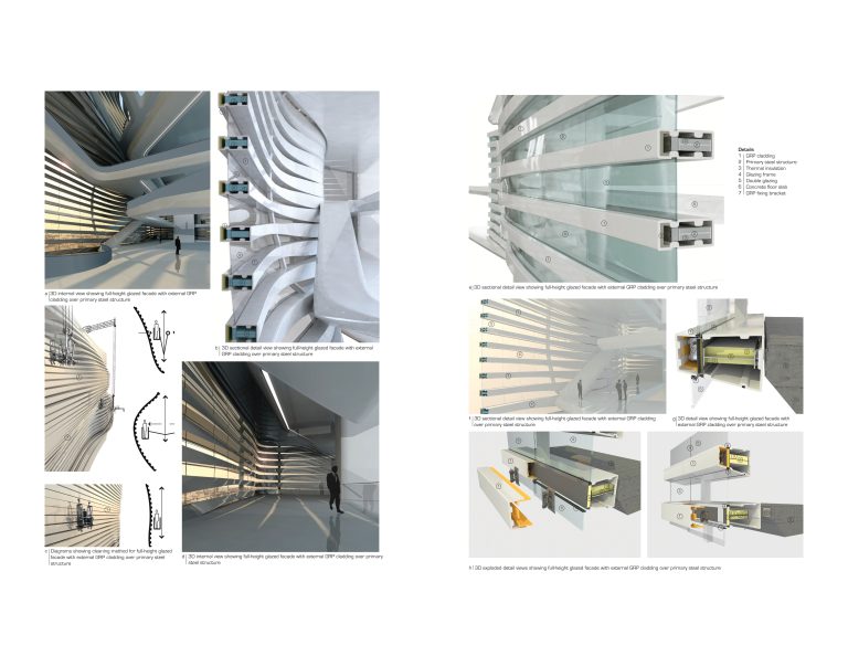 (MCO_01_154) Full-heigh glazing with GRP-clad structural frame