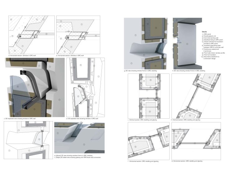 (MCO_01_159) Windows in GRC cladding
