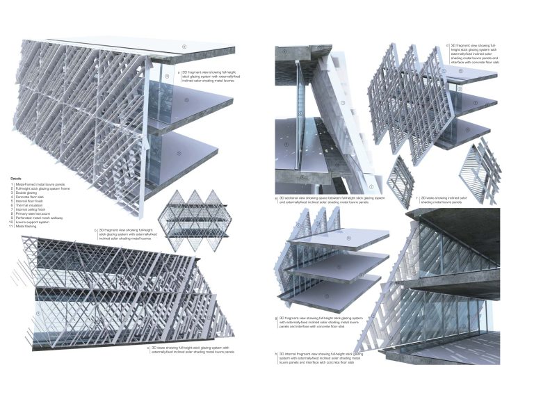 (MCO_01_164) Louvres and stick glazing